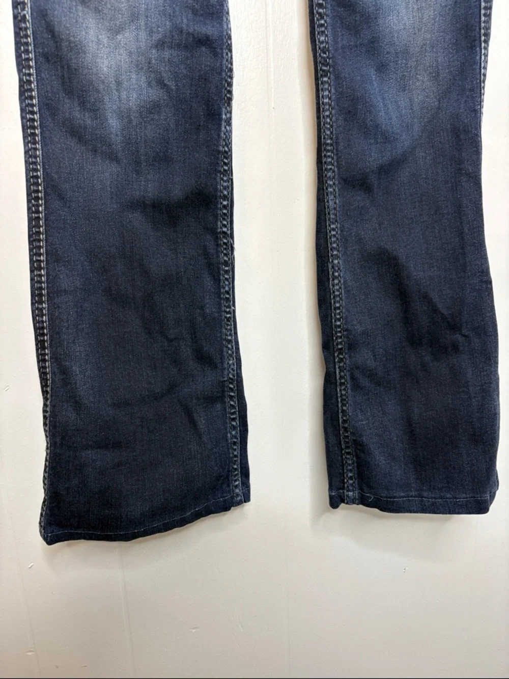 Silver Jeans Womens 26 Suki Slim Boot Dark Wash Western Country Full Length